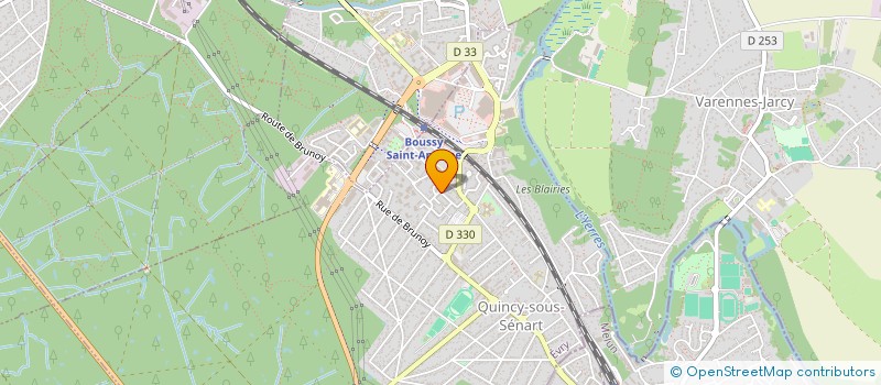 localisation de l'entreprise SANTE BONHEUR REUSSITE FAMILY  QUINCY-SOUS-SENART