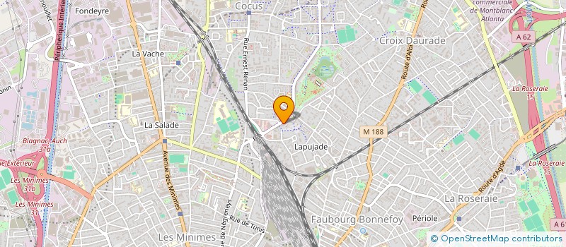 localisation de l'entreprise SANTE BORDEROUGE ET TROIS-COCUS à TOULOUSE