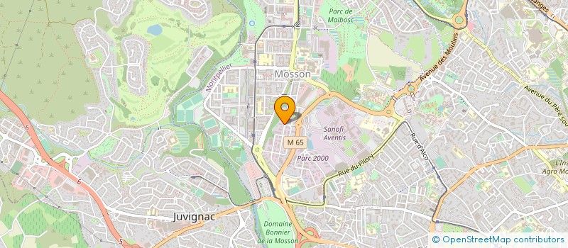 localisation de l'entreprise SANTE BOUREGHDA à MONTPELLIER