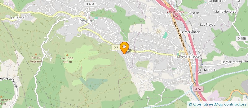 localisation de l'entreprise SANTE BUSINESS ET NUTRITION  PEYPIN