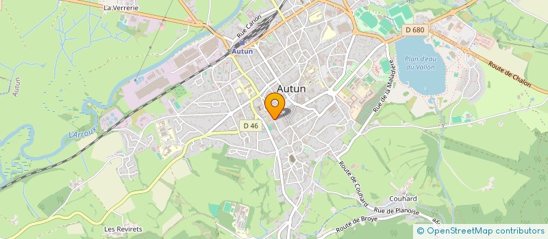 localisation de l'entreprise SANTE CONFIANCE à AUTUN