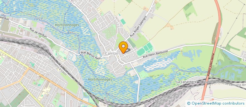 localisation de l'entreprise SANTE DES ENFANTS ET SANTE DES ADOLESCENTS DE LA SOMME à CAMON