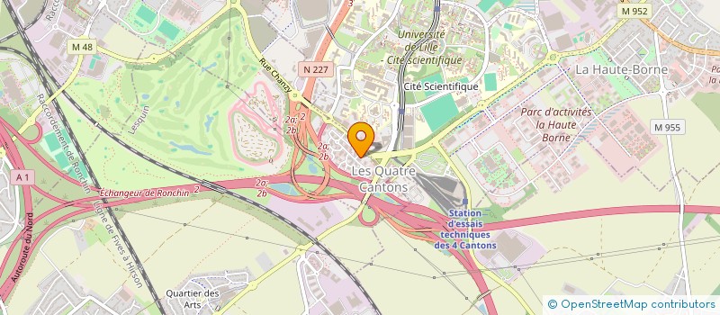 localisation de l'entreprise SANTE DEVELOPPEMENT NORD DE FRANCE à LEZENNES