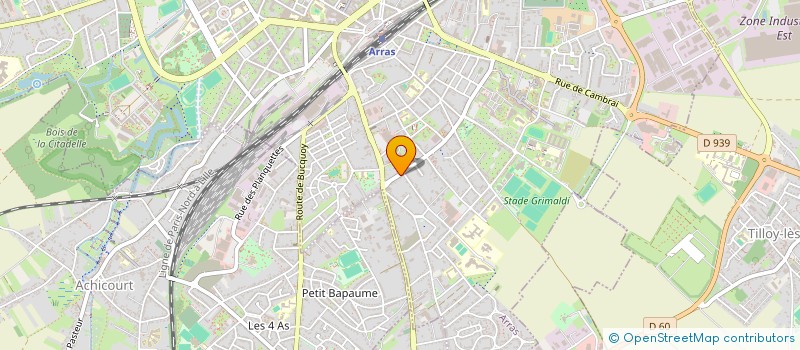 localisation de l'entreprise SANTE DU BEL AIR à ARRAS