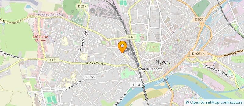 localisation de l'entreprise SANTE DURABLE à NEVERS