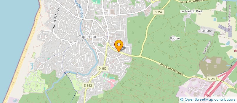 localisation de l'entreprise SANTE ENFANT ADO - DEVELOPPEMENT à CAPBRETON
