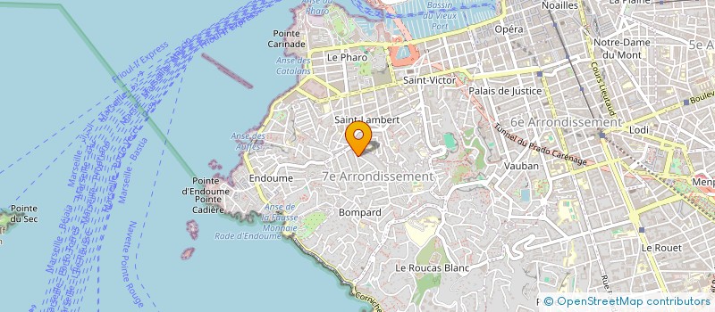 localisation de l'entreprise SANTE ENTREPRENEURIAT à MARSEILLE