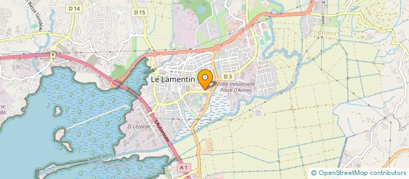 localisation de l'entreprise SANTE ET BEAUTE LA PAUSE BIEN ETRE à LE LAMENTIN