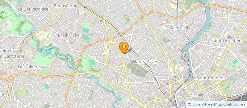 localisation de l'entreprise SANTE ET BIEN-ETRE PAR LA KINESIOLOGIE  NANTES