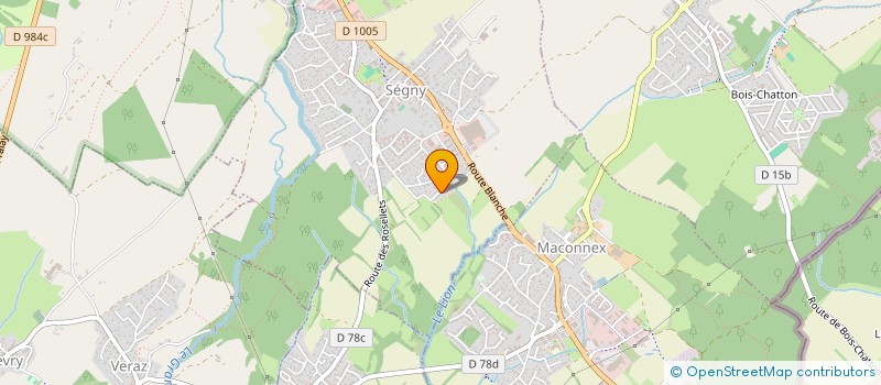 localisation de l'entreprise SANTE ET BIEN ETRE PAR LE YOGA  SEGNY