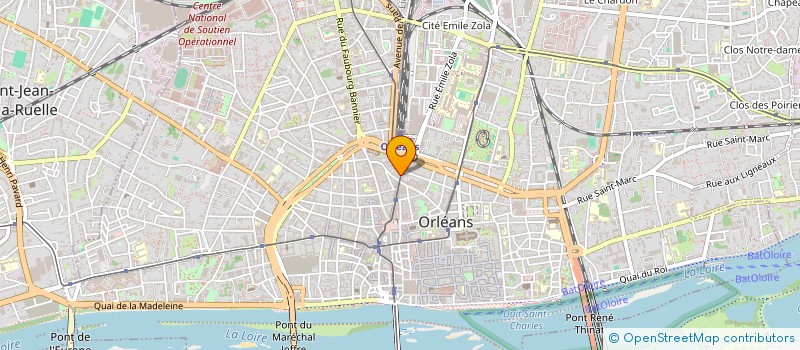 localisation de l'entreprise SANTE FORMATION DEVELOPPEMENT à ORLEANS