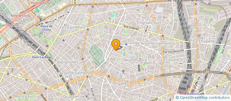 localisation de l'entreprise SANTE GESTION CONSEIL DIAGNOSE à PARIS