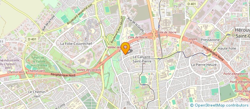 localisation de l'entreprise SANTE HOME BREIZH à CAEN