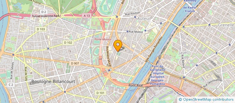 localisation de l'entreprise SANTE INDUSTRIES SERVICES  PARIS