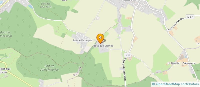 localisation de l'entreprise SANTE MENTALE NORMANDIE  BOSC-GUERARD-SAINT-ADRIEN