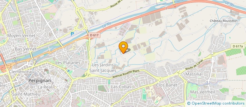 localisation de l'entreprise SANTE NATURE à PERPIGNAN