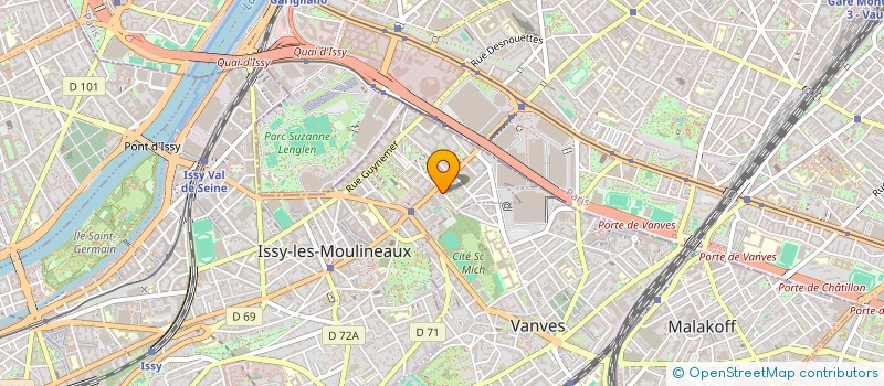 localisation de l'entreprise SANTE NORD à ISSY-LES-MOULINEAUX