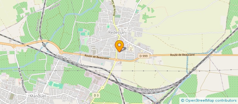 localisation de l'entreprise SANTE OPTIMALE  REDESSAN