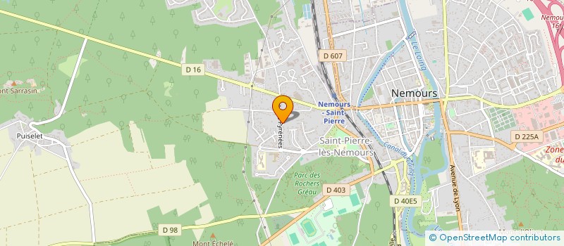 localisation de l'entreprise SANTE PHYSIQUE ET MORALE ET EDUCATION  SAINT-PIERRE-LES-NEMOURS
