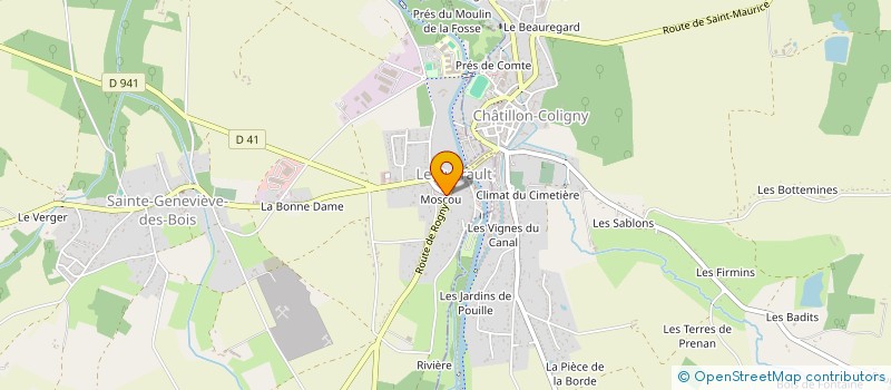 localisation de l'entreprise SANTE POUR TOUS ENSEMBLE à SAINTE-GENEVIEVE-DES-BOIS