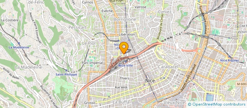 localisation de l'entreprise SANTE PREVENTION EDUCATION ET SOLIDARITE à NICE