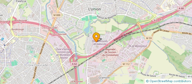 localisation de l'entreprise SANTE RELAIS 31 à TOULOUSE