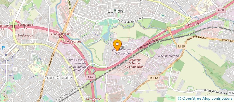 localisation de l'entreprise SANTE RELAIS DOMICILE  TOULOUSE