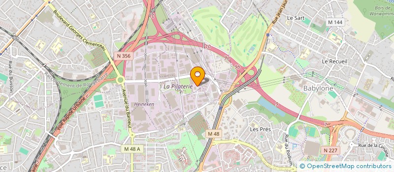 localisation de l'entreprise SANTE SERVICE à LILLE