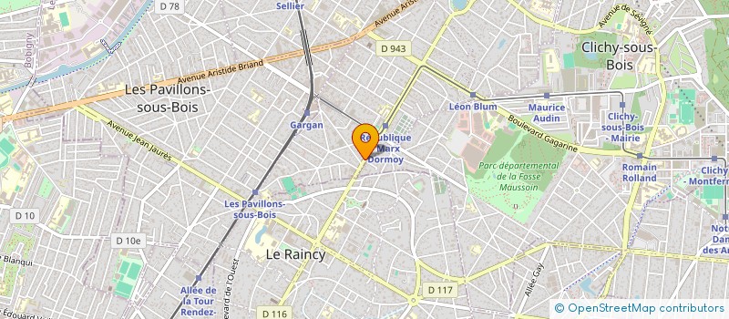 localisation de l'entreprise SANTE & SERVICES A DOMICILE à LIVRY-GARGAN