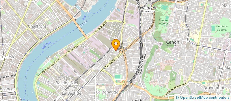 localisation de l'entreprise SANTE SOCIAL DEVELOPPEMENT  BORDEAUX