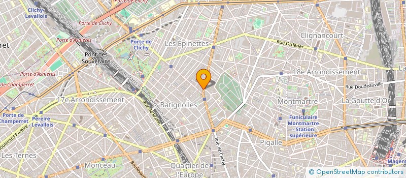 localisation de l'entreprise SANTE, SOCIAL ET SAVOIR POUR UN AVENIR MEILLEUR - S-ESPOIR  PARIS