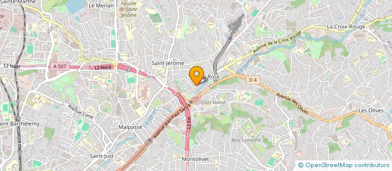 localisation de l'entreprise SANTE SOLIDAIRE ET DIASPORA COMORIENNE DE FRANCE  MARSEILLE