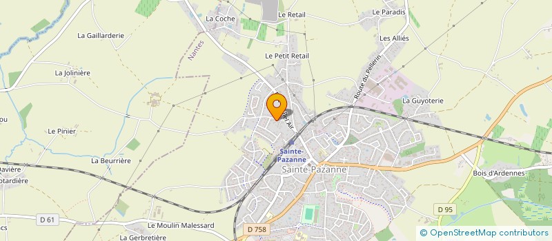 localisation de l'entreprise SANTE SPORT à SAINTE-PAZANNE