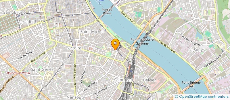 localisation de l'entreprise SANTE VERTE FRANCE à BORDEAUX