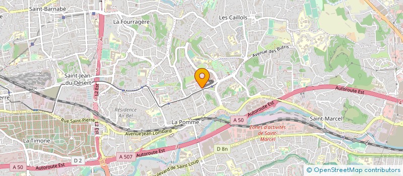 localisation de l'entreprise SANTE VIE à MARSEILLE