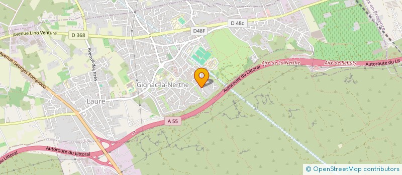 localisation de l'entreprise SANTE VOUS ACTIFS à GIGNAC-LA-NERTHE