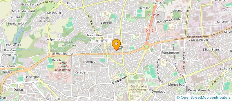 localisation de l'entreprise SANTE VOUS BIEN 29  BREST