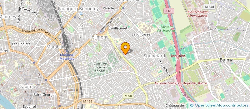 localisation de l'entreprise SANTE VOUS BIEN à TOULOUSE