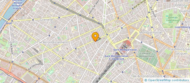 localisation de l'entreprise SANTEART  PARIS