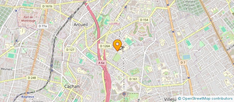 localisation de l'entreprise SANTECH SOLUTIONS à ARCUEIL
