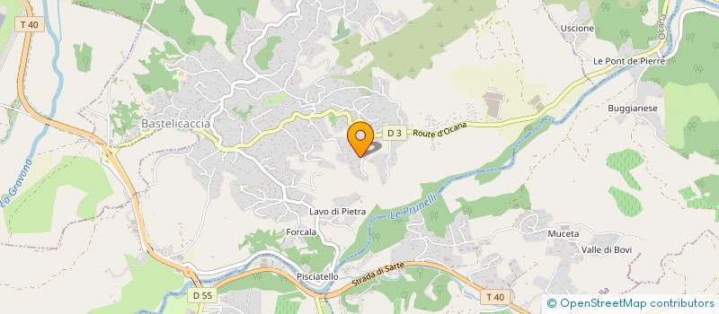 localisation de l'entreprise SANTELANO à BASTELICACCIA