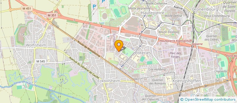 localisation de l'entreprise SANTEOL HOLDING SAS à STRASBOURG
