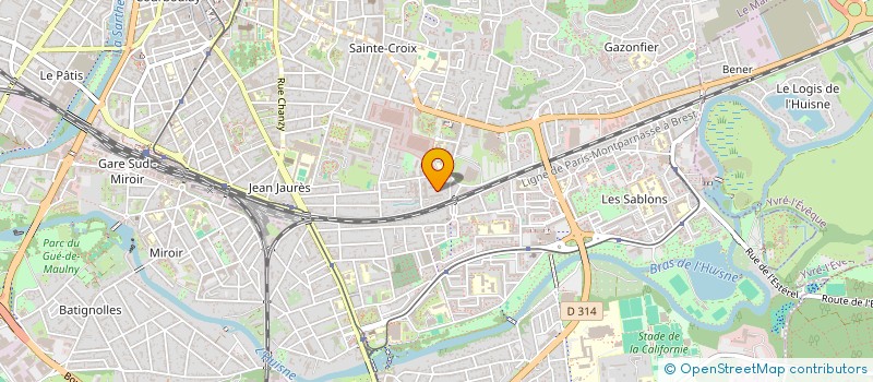 localisation de l'entreprise SANTERI FRANCE  LE MANS