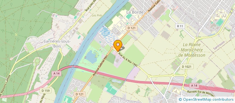 localisation de l'entreprise SANTERNE NORD DEFENSE  BEAURAINS