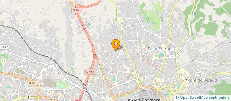 localisation de l'entreprise SANTERRE COACHING ET FORMATION à AIX-EN-PROVENCE
