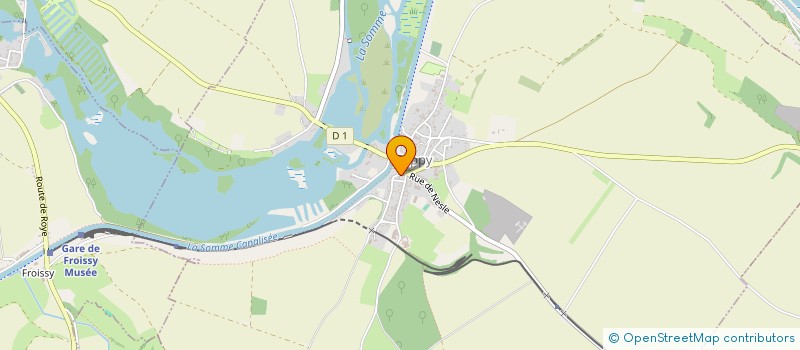 localisation de l'entreprise SANTERRE TRANS  CAPPY