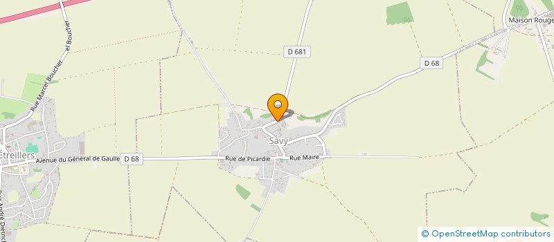 localisation de l'entreprise SANTERRE VERMANDOIS à FORESTE