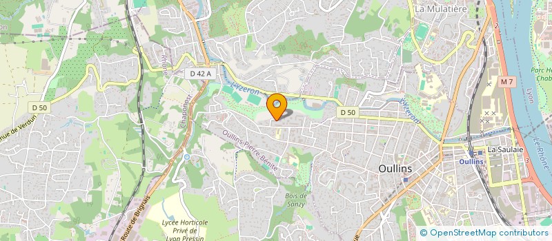 localisation de l'entreprise SANTESPOR à OULLINS-PIERRE-BENITE
