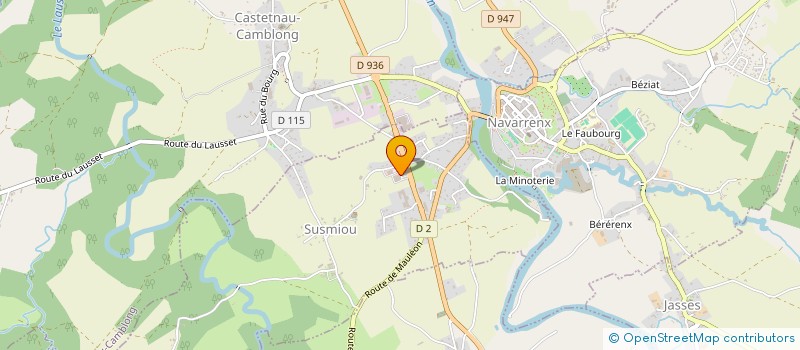 localisation de l'entreprise SANTESTHETIQUE à SUSMIOU