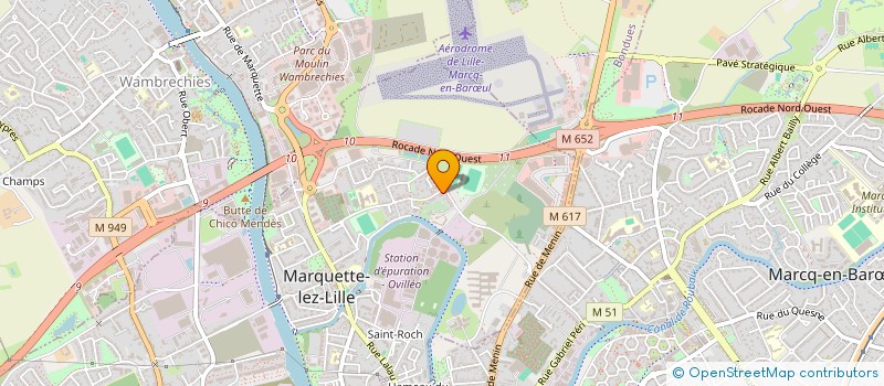 localisation de l'entreprise SANTETHIQ HEALTHCARE à MARQUETTE-LEZ-LILLE